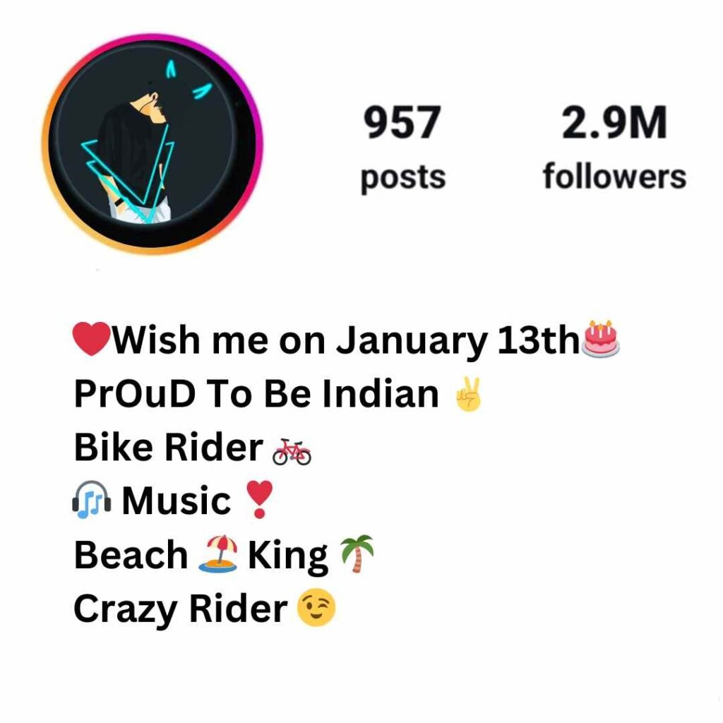 Bike Rider Bio For Instagram 
