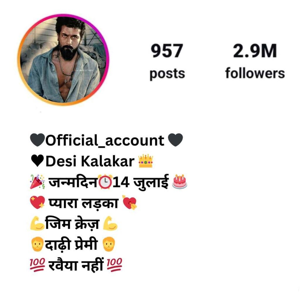 Instagram Bio in Hindi