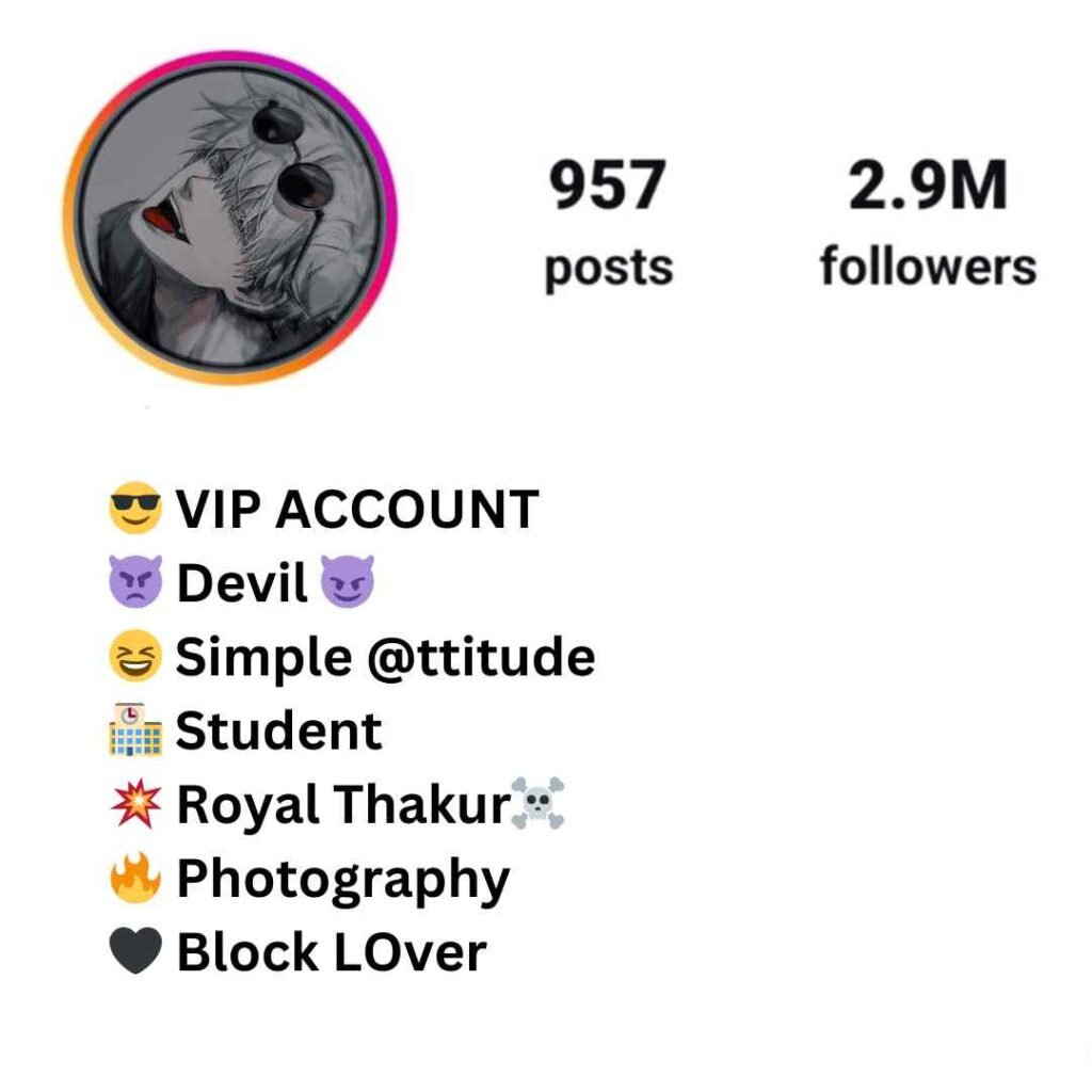 Thakur Bio For Instagram