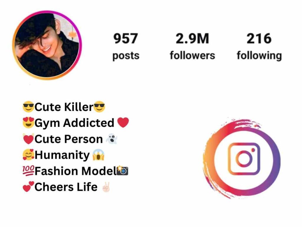 Cute boy bio for instagram