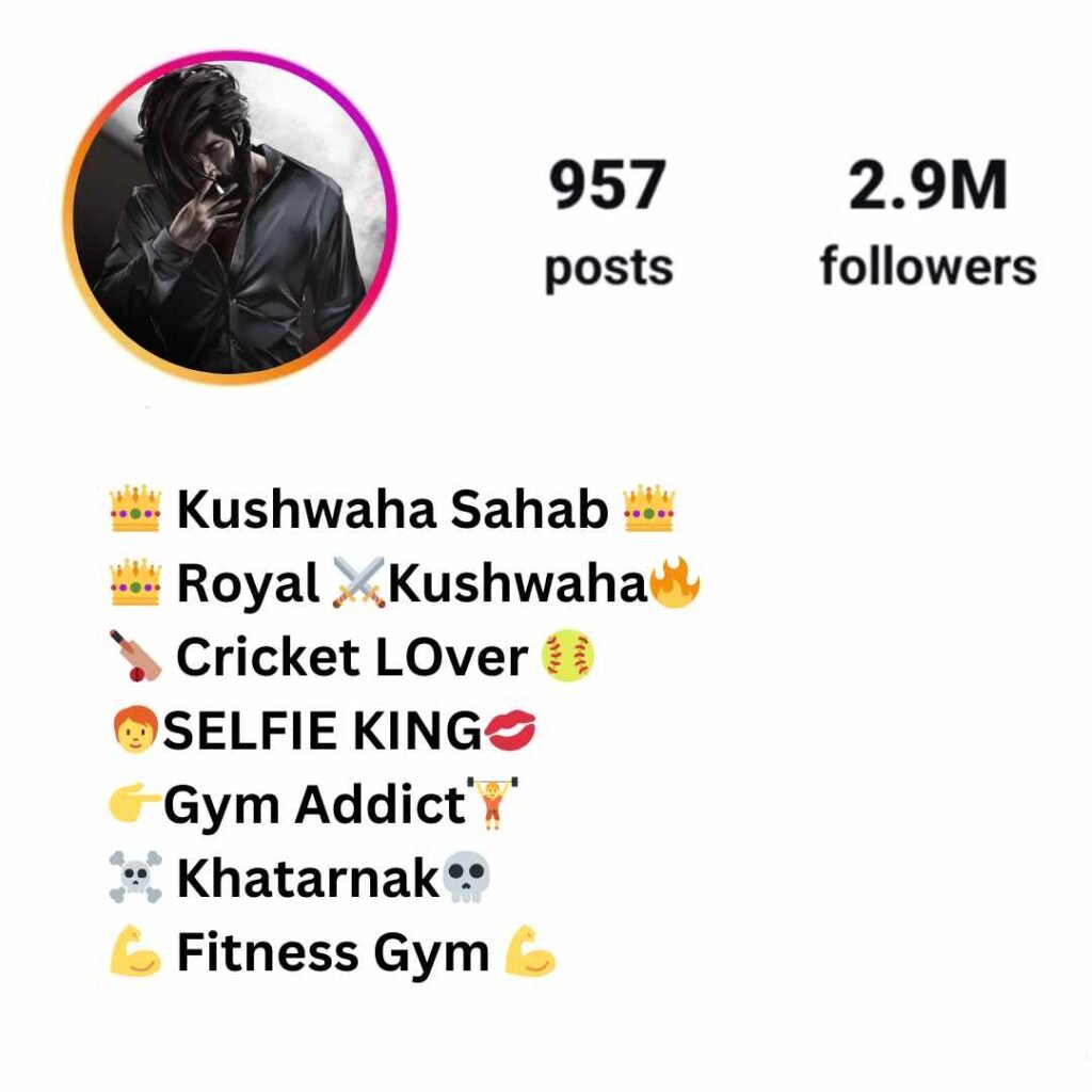 Kushwaha Bio For Instagram