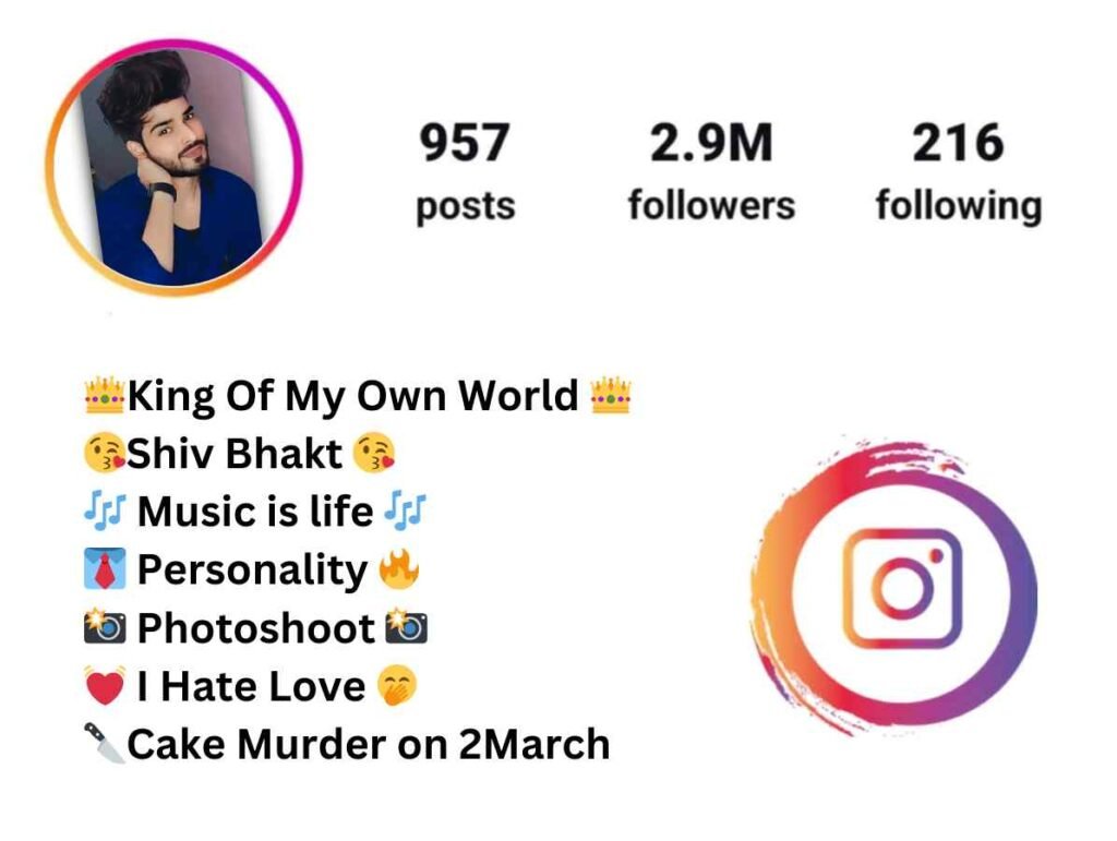Instagram Bio me kya likhe