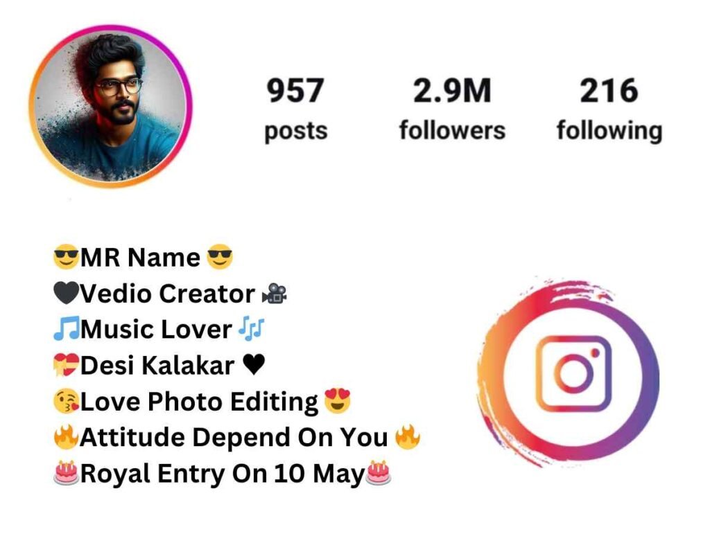 Video Create Bio For Instagram