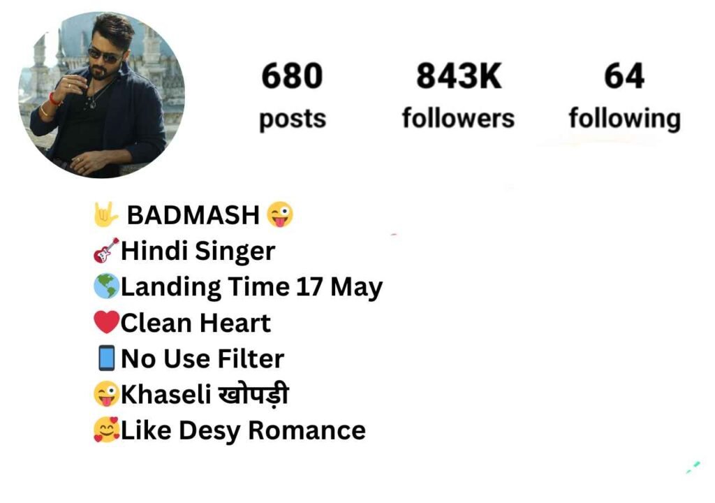 Badmashi Bio