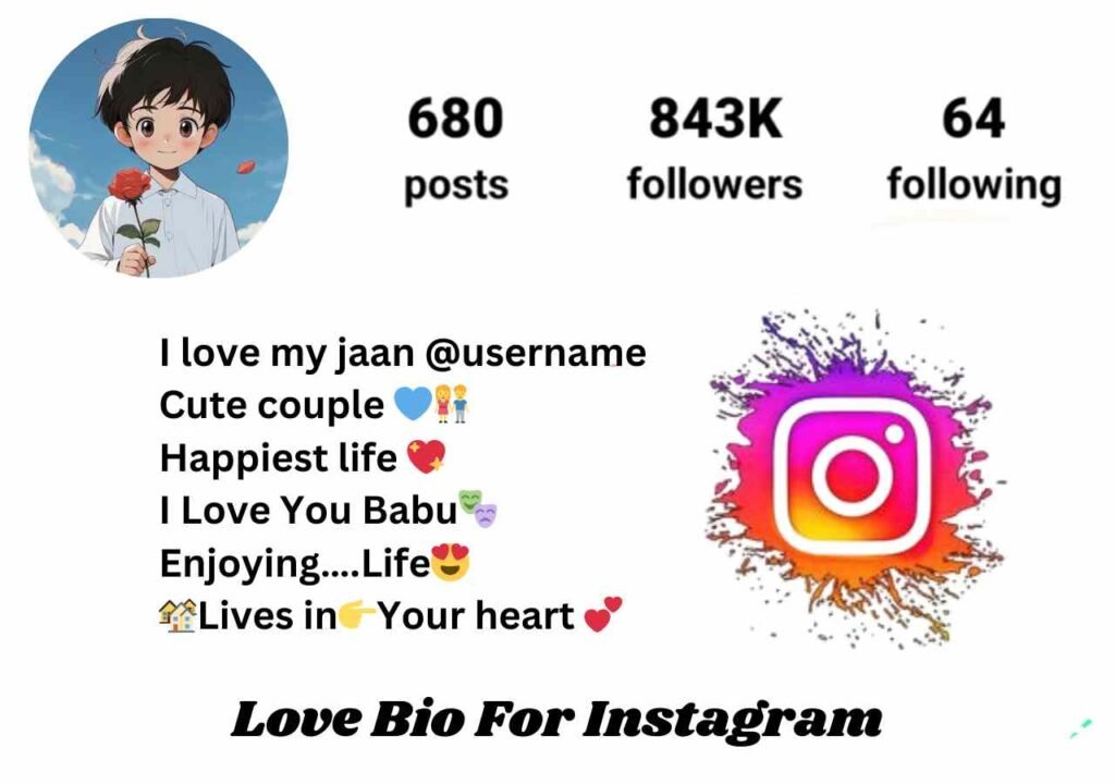 Love Bio For Instagram