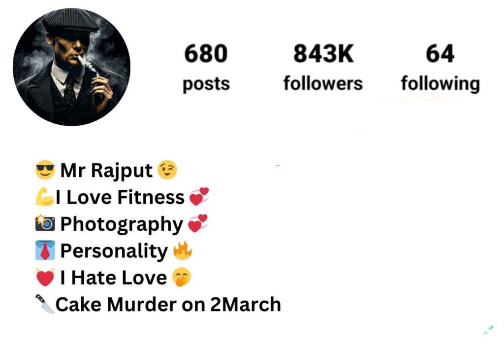 Rajput Bio For Instagram