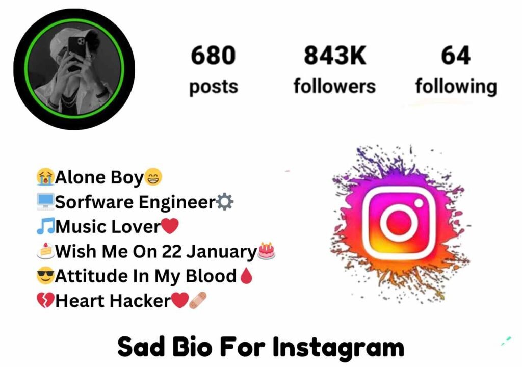 Sad Bio For Instagram