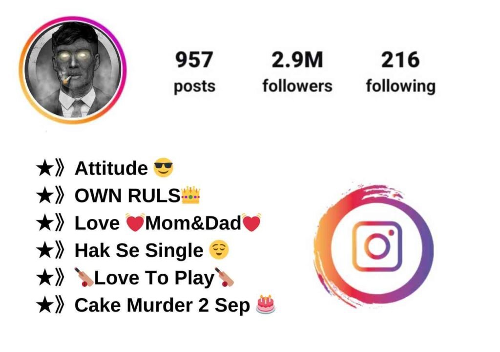 Attitude Bio For Instagram