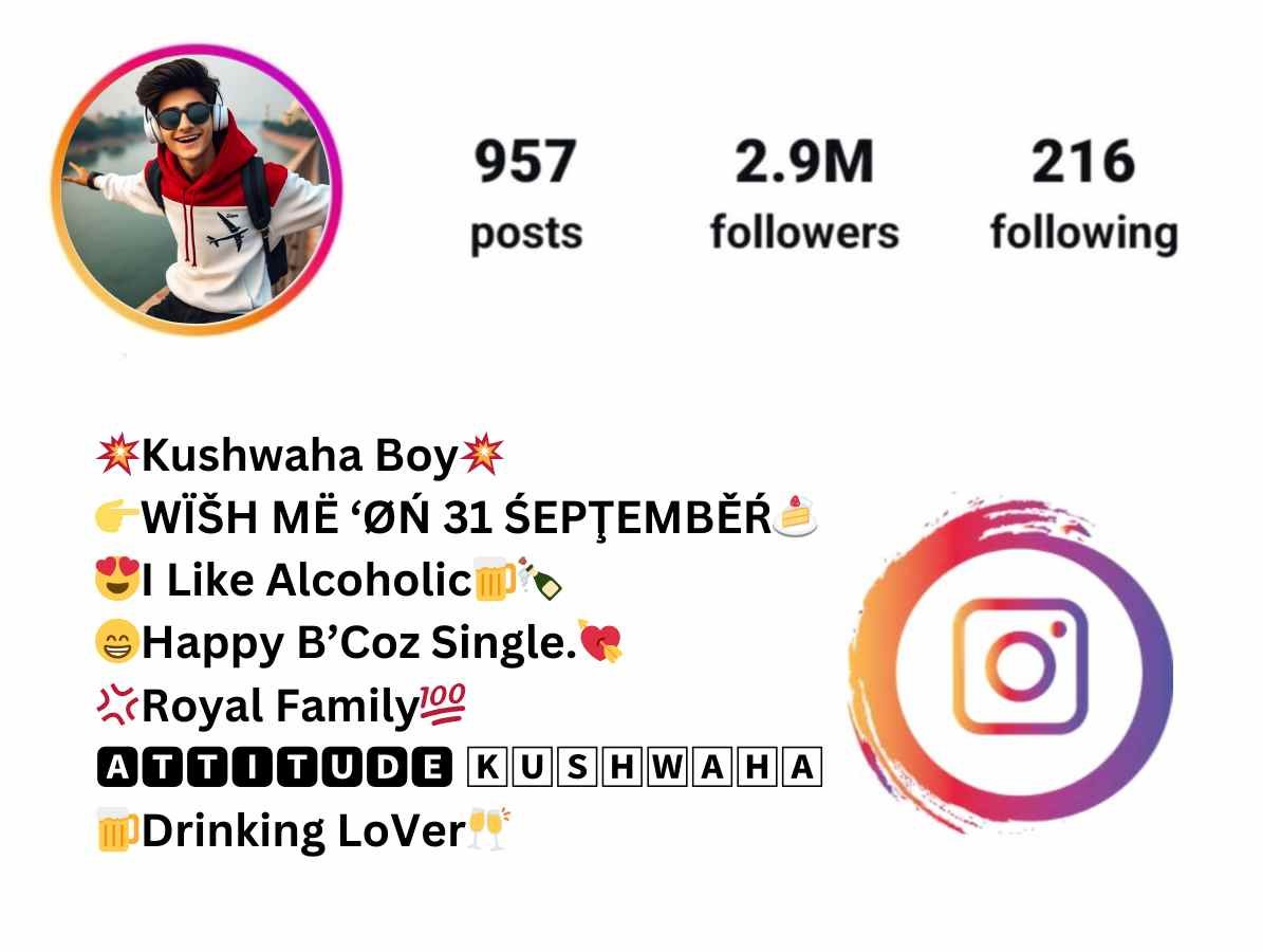 Kushwaha Bio For Instagram